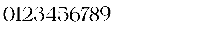 Shiffont Serif Regular Font OTHER CHARS
