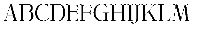 Shiffont Serif Regular Font UPPERCASE