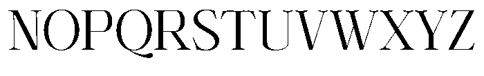 Shiffont Serif Regular Font UPPERCASE