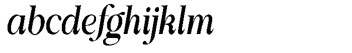 Shiffont Serif Semi Bold Condensed Italic FONT