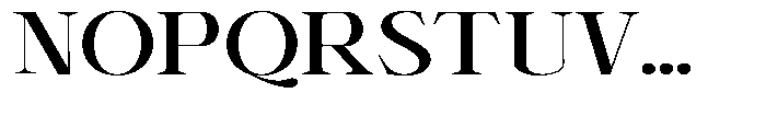 Shiffont Serif Semi Bold Expanded Font UPPERCASE