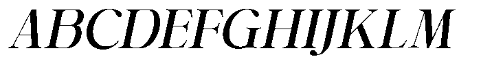 Shiffont Serif Semi Bold Italic Font