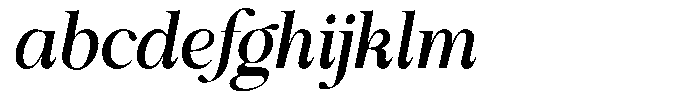 Shiffont Serif Semi Bold Semi Condensed Italic FONT