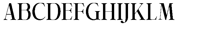 Shiffont Serif Semi Bold Semi Condensed Font UPPERCASE