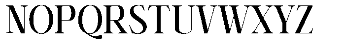 Shiffont Serif Semi Bold Semi Condensed Font UPPERCASE