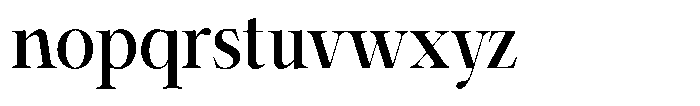 Shiffont Serif Semi Bold Semi Condensed Font LOWERCASE