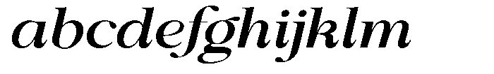 Shiffont Serif Semi Bold Semi Expanded Italic FONT