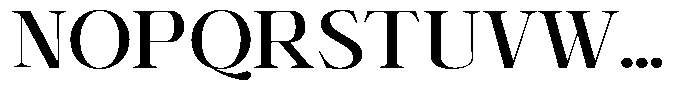 Shiffont Serif Semi Bold Semi Expanded Font UPPERCASE