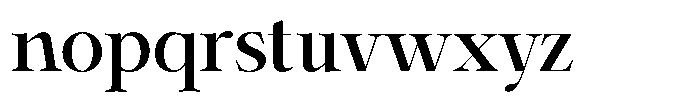 Shiffont Serif Semi Bold Font LOWERCASE