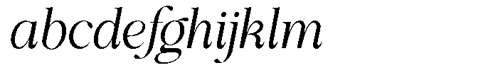 Shiffont Serif Semi Condensed Italic FONT