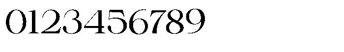 Shiffont Serif Semi Expanded Font OTHER CHARS