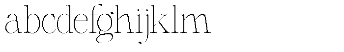 Shiffont Serif Thin Semi Condensed FONT