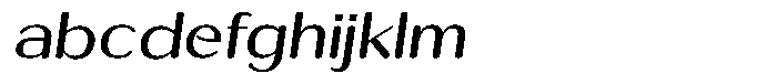 Shiftea Black Condensed Italic FONT
