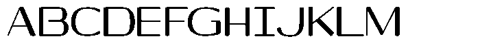 Shiftea Black Condensed Font UPPERCASE