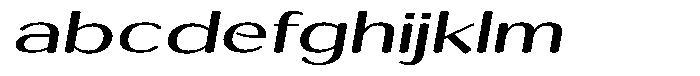 Shiftea Black Expanded Italic FONT