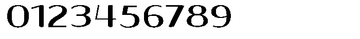Shiftea Black Expanded Font OTHER CHARS