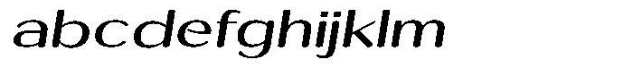 Shiftea Black Italic FONT