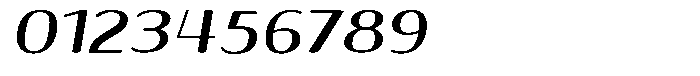 Shiftea Black Sem Exp Italic Font OTHER CHARS