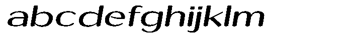 Shiftea Black Sem Exp Italic FONT