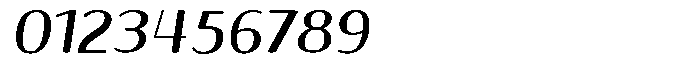 Shiftea Black Semi Condensed Italic Font OTHER CHARS
