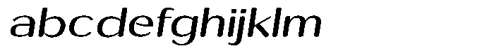 Shiftea Black Semi Condensed Italic FONT