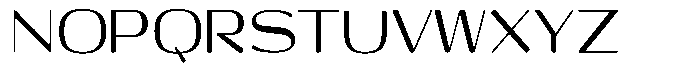 Shiftea Bold Condensed Font UPPERCASE