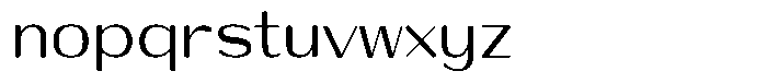 Shiftea Bold Condensed Font LOWERCASE