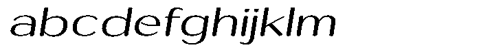 Shiftea Bold Italic FONT