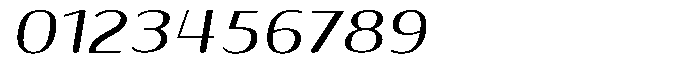 Shiftea Bold Sem Exp Italic Font OTHER CHARS
