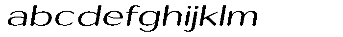 Shiftea Bold Sem Exp Italic FONT