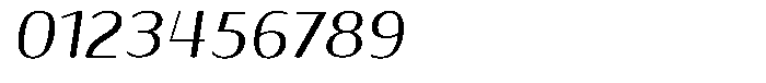Shiftea Bold Semi Condensed Italic Font OTHER CHARS