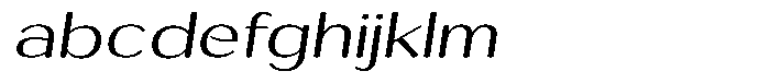 Shiftea Bold Semi Condensed Italic FONT