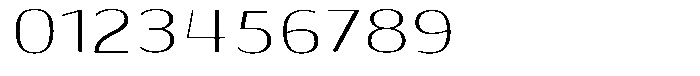 Shiftea Expanded Font OTHER CHARS