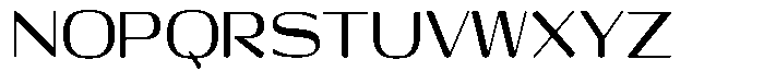 Shiftea Extra Bold Condensed Font UPPERCASE