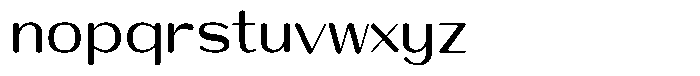 Shiftea Extra Bold Condensed Font LOWERCASE