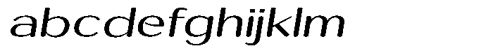 Shiftea Extra Bold Italic FONT