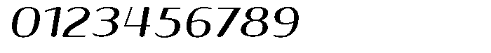 Shiftea Extra Bold Sem Exp Italic Font OTHER CHARS