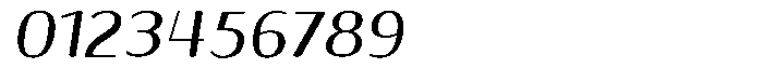Shiftea Extra Bold Semi Condensed Italic Font OTHER CHARS