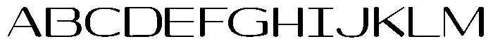 Shiftea Extra Bold Font UPPERCASE