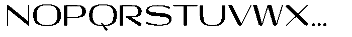 Shiftea Extra Bold Font UPPERCASE