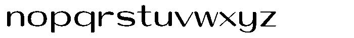 Shiftea Extra Bold Font LOWERCASE