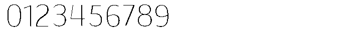 Shiftea Light Condensed Font OTHER CHARS