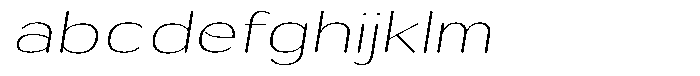 Shiftea Light Italic FONT