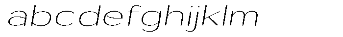 Shiftea Light Sem Exp Italic FONT