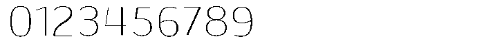 Shiftea Light Semi Condensed Font OTHER CHARS