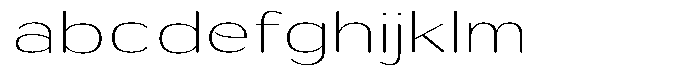 Shiftea Light Semi Expanded FONT