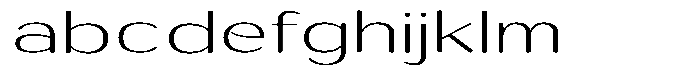 Shiftea Medium Expanded FONT