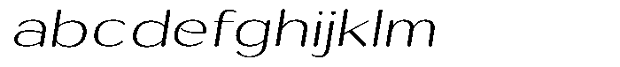 Shiftea Medium Italic FONT