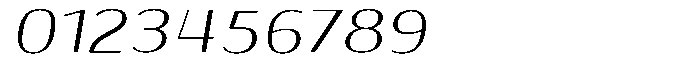 Shiftea Medium Sem Exp Italic Font OTHER CHARS