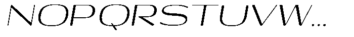Shiftea Medium Sem Exp Italic Font UPPERCASE
